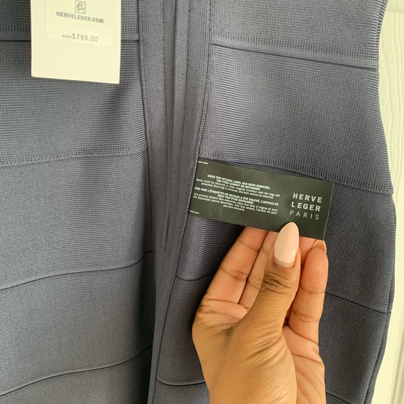 NWT Herve lever XS bandage dress - Picture 3 of 7